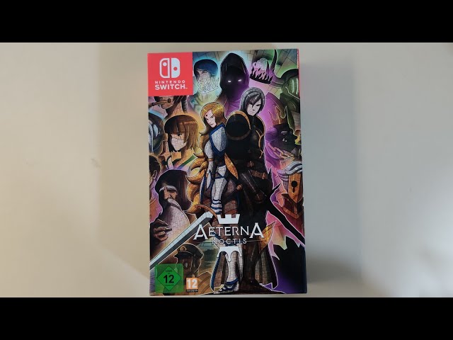 Aeterna Noctis Collector Edition Nintendo Switch Unboxing - YouTube