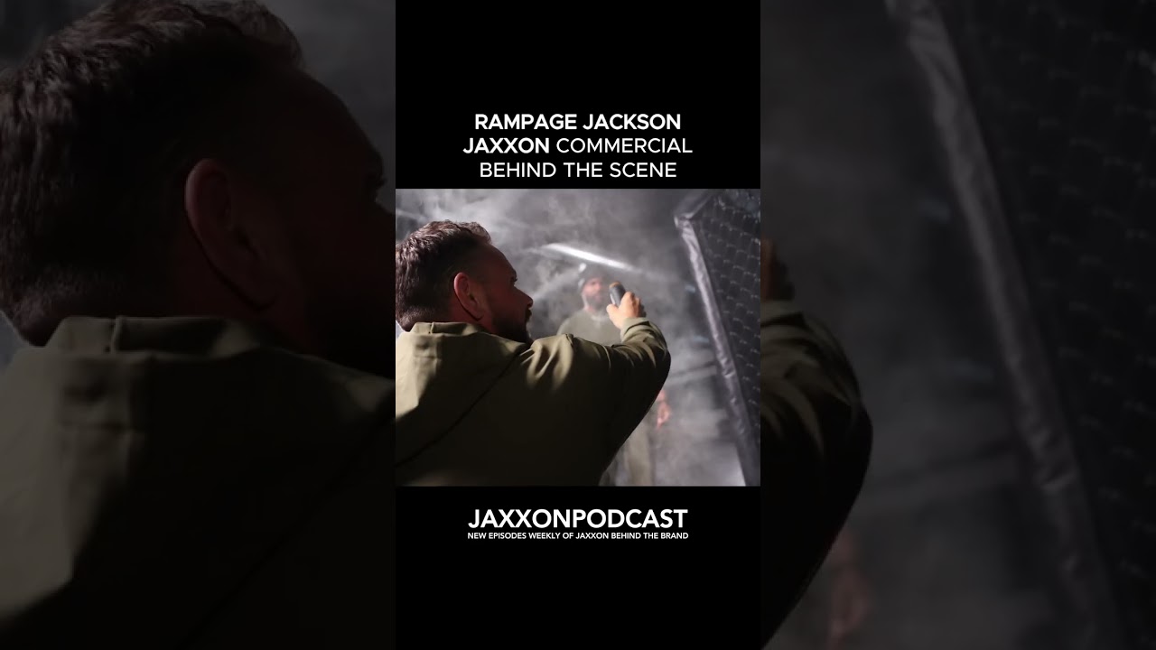 Rampage Jackson's Jaxxon Commercial Behind the Scenes