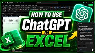 How to Use ChatGPT AI in Excel Tutorial | Latest Official Way