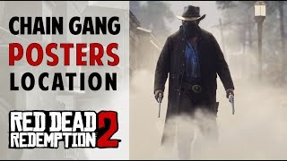 venskab Tilbageholdelse Pigment Location of All the Chain Gang Posters | The Ties That Bind Us | Red Dead  Redemption 2 - YouTube