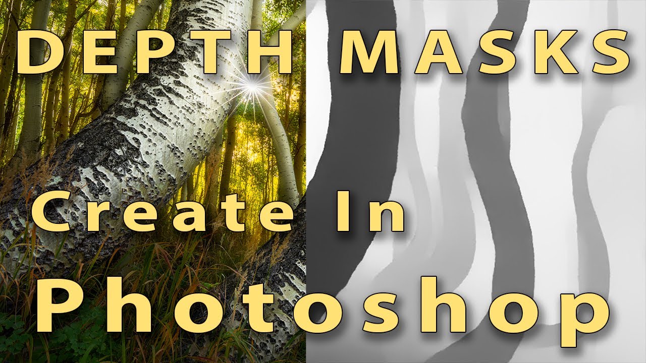 How to Create a DEPTH Mask in Photoshop (Step-by-Step Tutorial) - YouTube