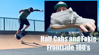 Half Cabs and Fakie FS 180's - YouTube