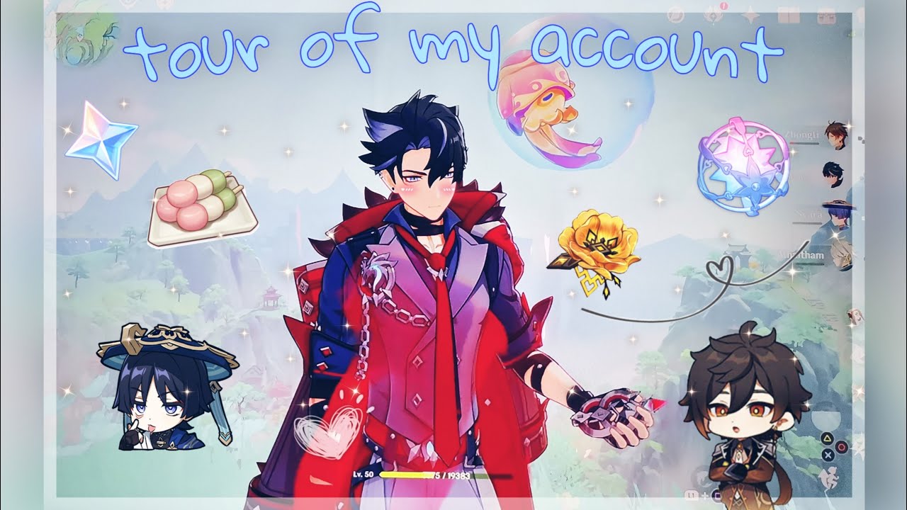 my genshin impact account tour⋆ - YouTube