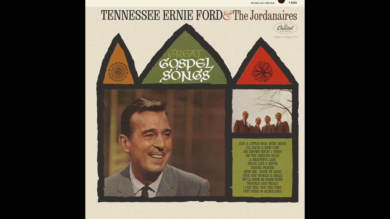 Tennessee Ernie Ford & The Jordanaires - Hide Me, Rock of Ages [Bass Cover]