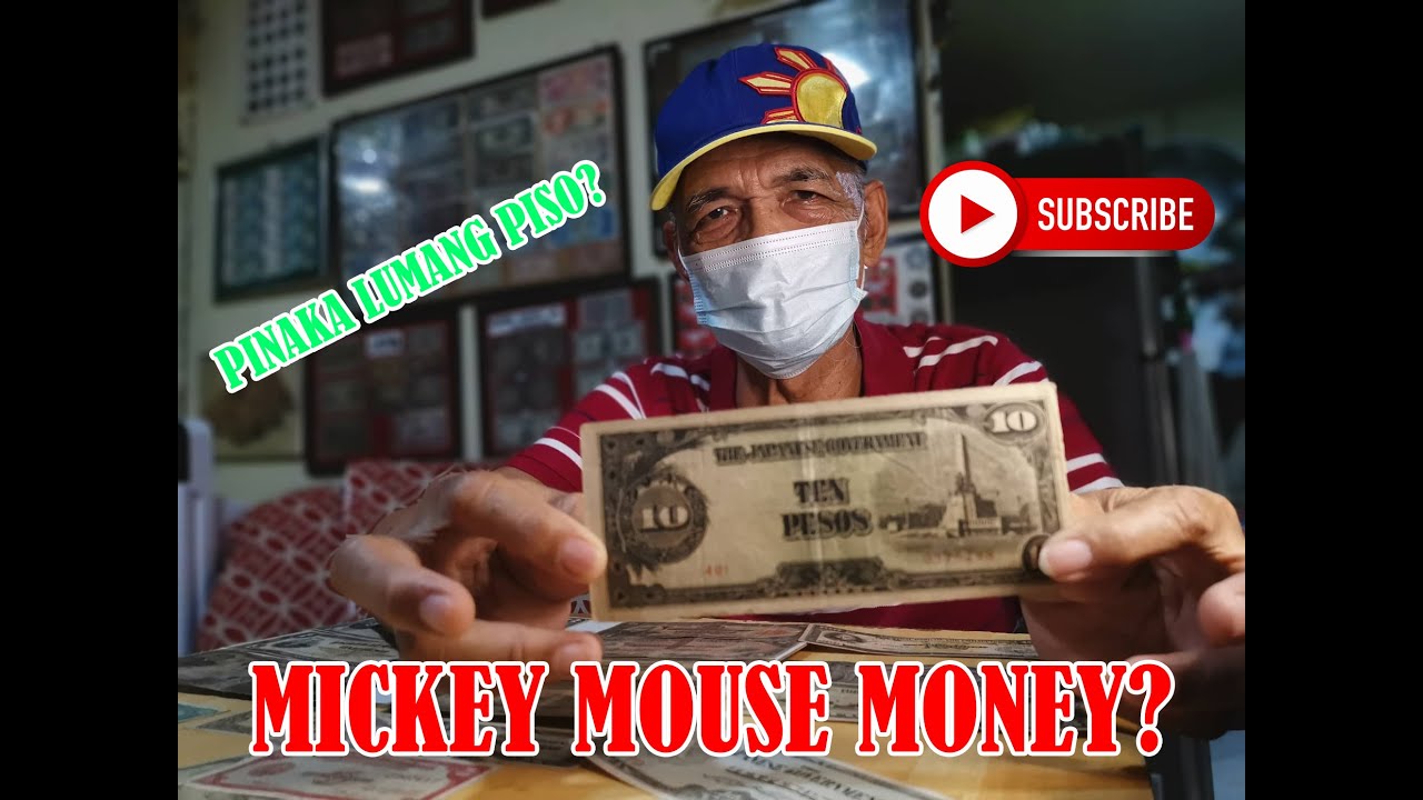 Pinaka Lumang Piso Mickey Mouse Money Ng Pilipinas Philippine pinaka-lumang-piso-mickey-mouse-money-ng-pilipinas-philippine