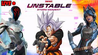 GOKU JOINS THE FORTNITE LIVE EVENT! 🔴LIVE