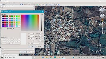 Pipe Line Layout using Google Earth Pro