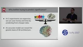 Rambutan - A Python Package for Predicting 3D Genome Architecture | SciPy 2017 | Jacob Schreiber