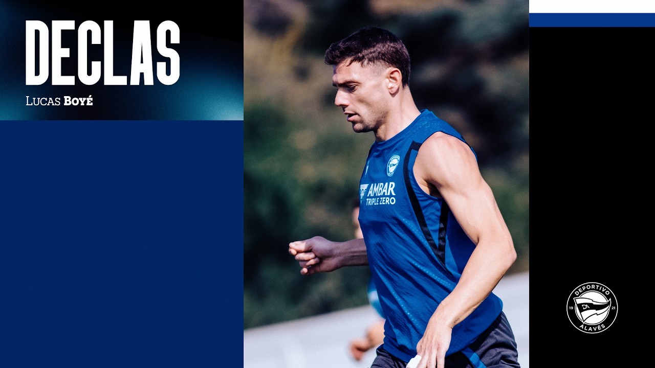 Lucas Boyé: "Ganas de hacer las cosas bien y de disfrutar con nuestra gente" | Deportivo Alavés