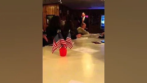 US Congressional Candidate Bob Dieterich meets wit...