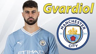 レプリカ（未使用）／JOSKO GVARDIOL／Manchester City Puma Manchester City Joško Gvardiol Home Jersey w/ EPL + No
