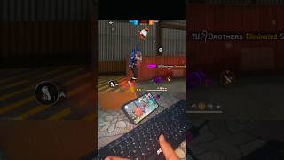 FREE FIRE |📱⌨️🖱️| KEYBOARD MOUSE GAMEPLAY WITH HAND CAM →GG MOUSE PRO
