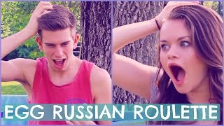 EGG RUSSIAN ROULETTE CHALLENGE! Ft. Ryan