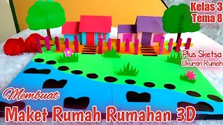 Cara Membuat Rumah Rumahan dan maket rumahnya