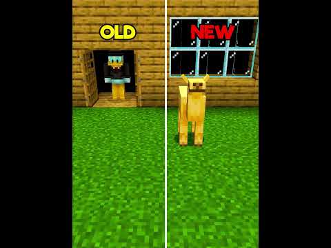 Minecraft New Baby VS Old Baby Mobs💀 (Matadora) #minecraft #shorts