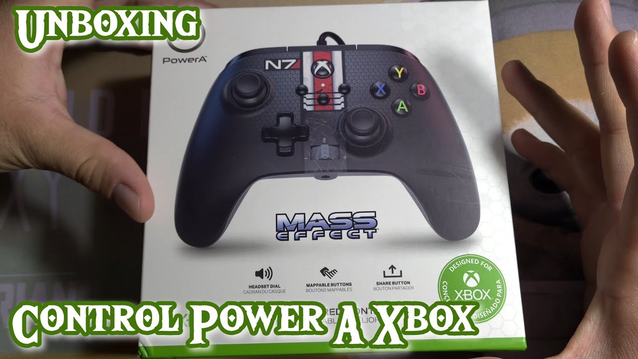 Control Xbox Power A Edición Mass Effect