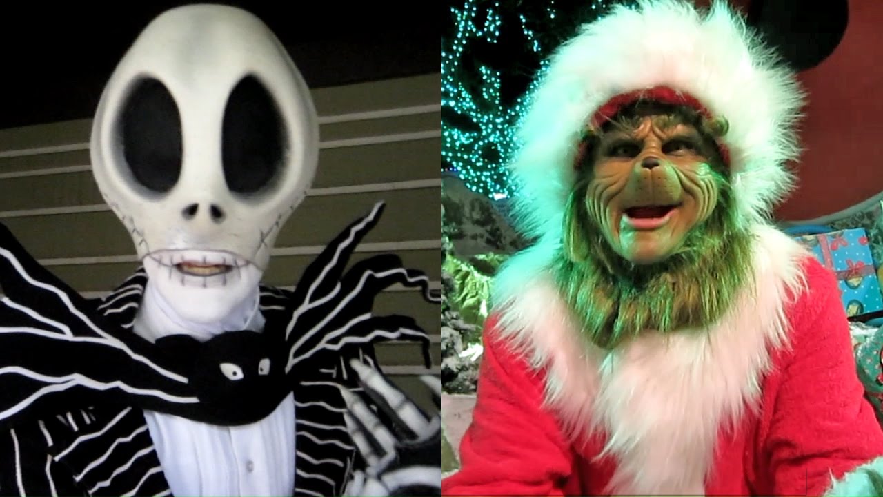 Jack Skellington vs The Grinch 2014 YouTube