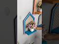 Fun and cute planter wall shelve DIY #shorts #wallshelf #crafts #make #viral