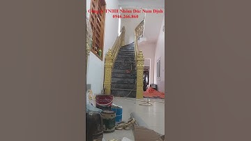 ✅ Lắp đặt cầu thang nhôm đúc tại Hà Tĩnh