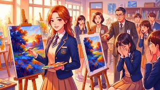 Reborn I Entered the Art Contest and the Girl Who Traced My Work Lost Everything at School