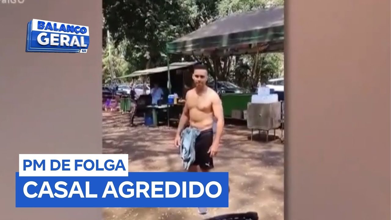 Policial de folga é acusado de agredir casal no Parque Areião, em Goiânia