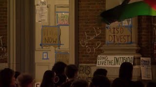 Pro-Palestinian student protesters occupy, barricade RISD campus building
