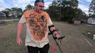 MINELAB MANTICORE XP DEUS II FOIL UNMASKING TEST...Part 1 of a 3 part series