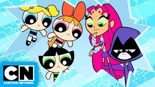 Let the Games Begin! | Teen Titans Go! VS Powerpuff Girls | Cartoon Network screenshot 5