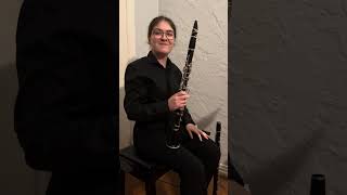 Anna Zaha Clarinet GDYO Audition