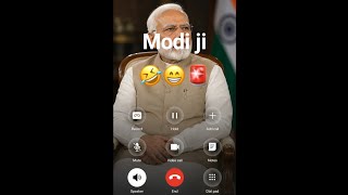 Modi ji call prank 🤣|| Modi ji milne bulaya PURI jagarnath mandir ||😝🙏🏻 Modi ji call record 😝  screenshot 4