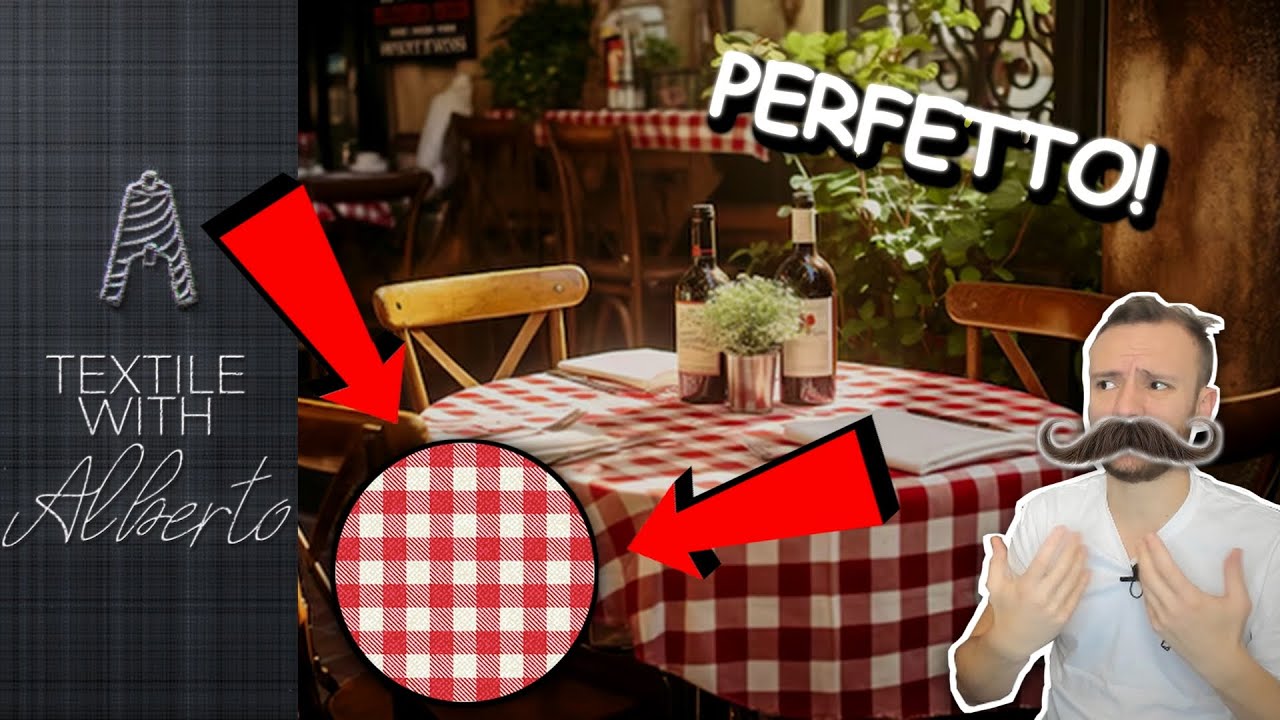 ITALIAN CHECKERED TABLECLOTH - How It’s Made