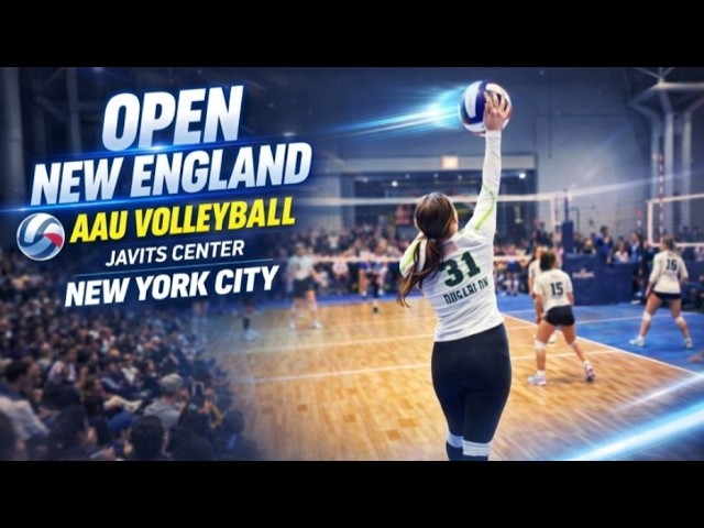 New England AAU Volleyball Volleyball NYC Open 2026 Womens Volleyball Javits Center New York City thumbnail