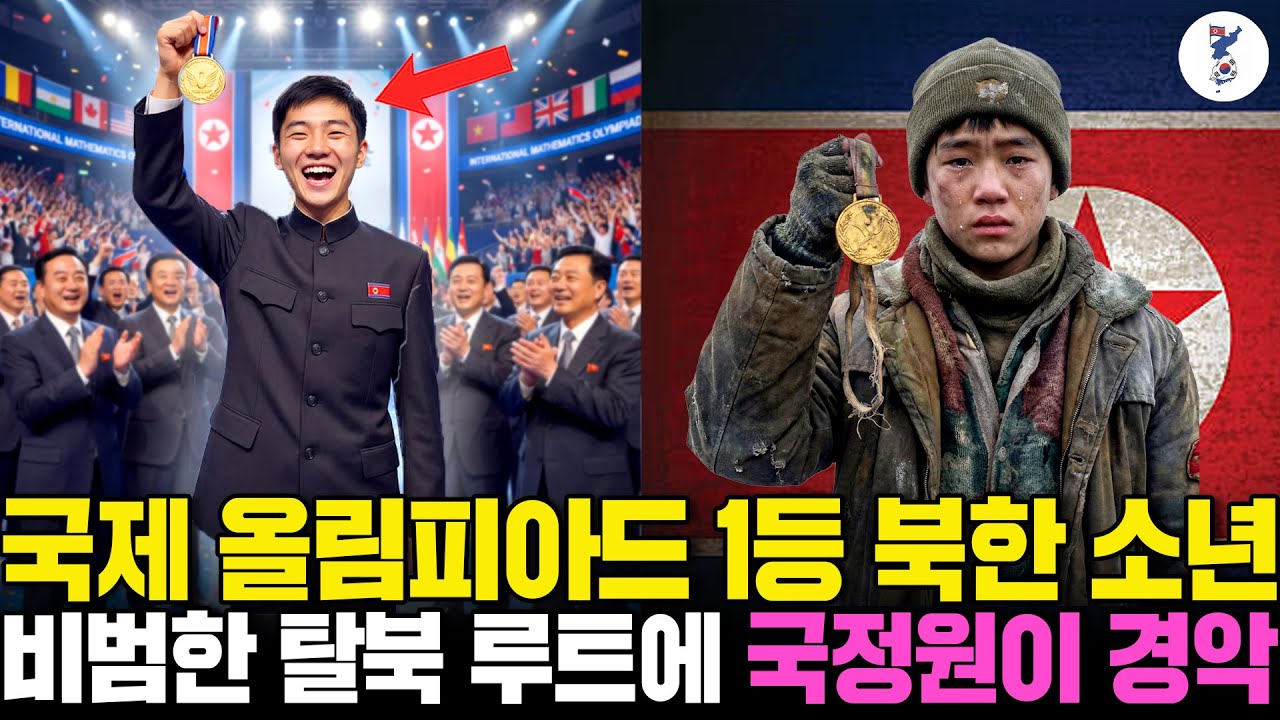 국제 올림피아드 1등 북한 소년, 비범한 탈북 루트에 국정원이 경악ㅣ탈북감동사연