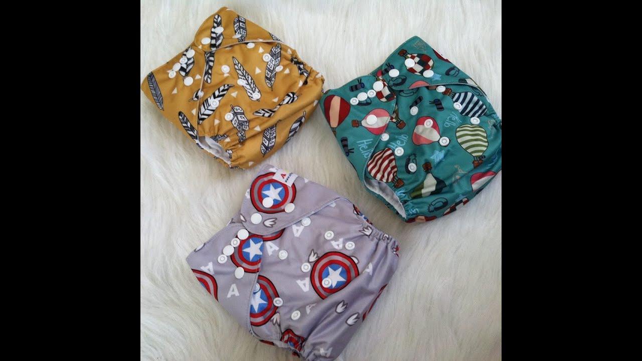 Unboxing Alva Baby Cloth Diapers