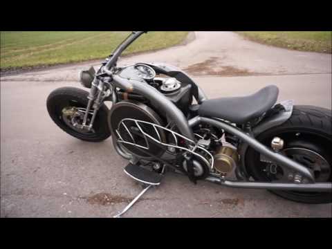 DEUTZ-Rocker Diesel Motorcycle MAH711 Homemade Custom Chopper Bobber Motorrad Eigenbau