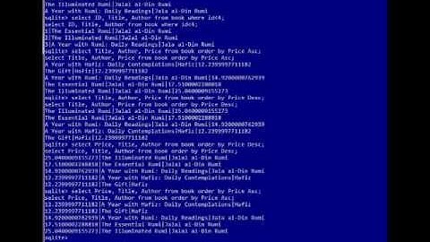 Command line SQLite Database Inspection in Android Debug Bridge