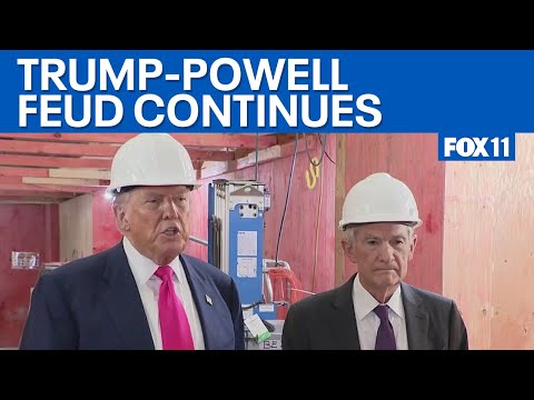 Trump, Powell argue over fed HQ renovation costs  | FOX 11 LA