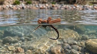 Foam Mayfly Emerger/Dry Fly.#dryfly #flytying #flyfishing #troutflies #mayfly #shotaflies #Bestfly 