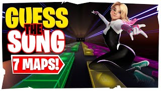 🥶7 BEST GUESS the SONG Creative Maps In Chapter 4| Fortnite guess the song Map CODES 2022🥵