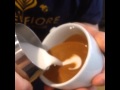 チーノのラテアート　７oz　フレームチューリップ　7oz latte art framed tulip