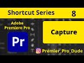 How to capture in adobe premiere pro 2020  capture  premier pro dude