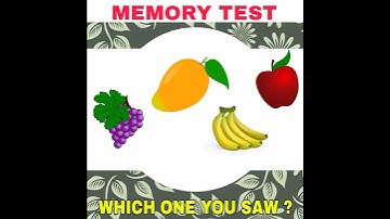 Memory Test 23 - Remember Me #shorts | Memory Paheli | Memory Game | Paheliyan | Zestful Paheli |
