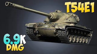 картинка: T54E1 - 6 Kills 6.9K DMG - Всё ещё слабый! - Мир Танков
