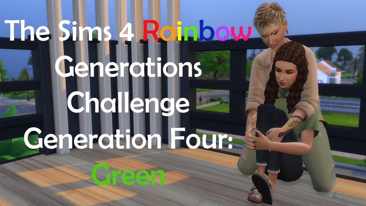 The Sims 4 Rainbow Generations Challenge Season Four: Green (Part 17) A "Fine" Date