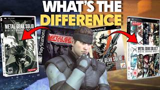 Metal Gear Solid Digital Graphic Novel vs The Original Game
