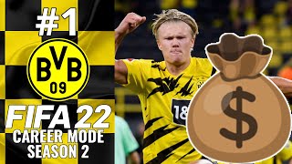SEASON 2! HUGE SALES! | FIFA 22 | Dortmund Career Mode S2 Ep.1