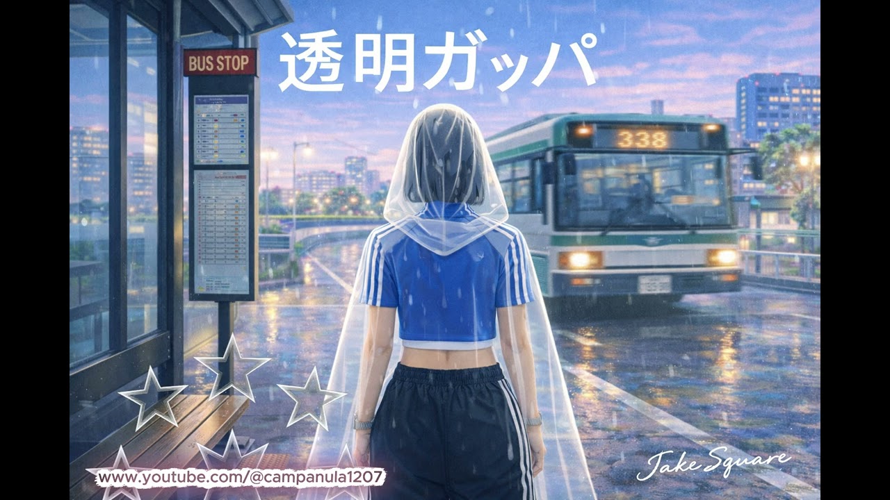 透明ガッパ / Jake Square – 雨の夜に、見えないまま会いに行く