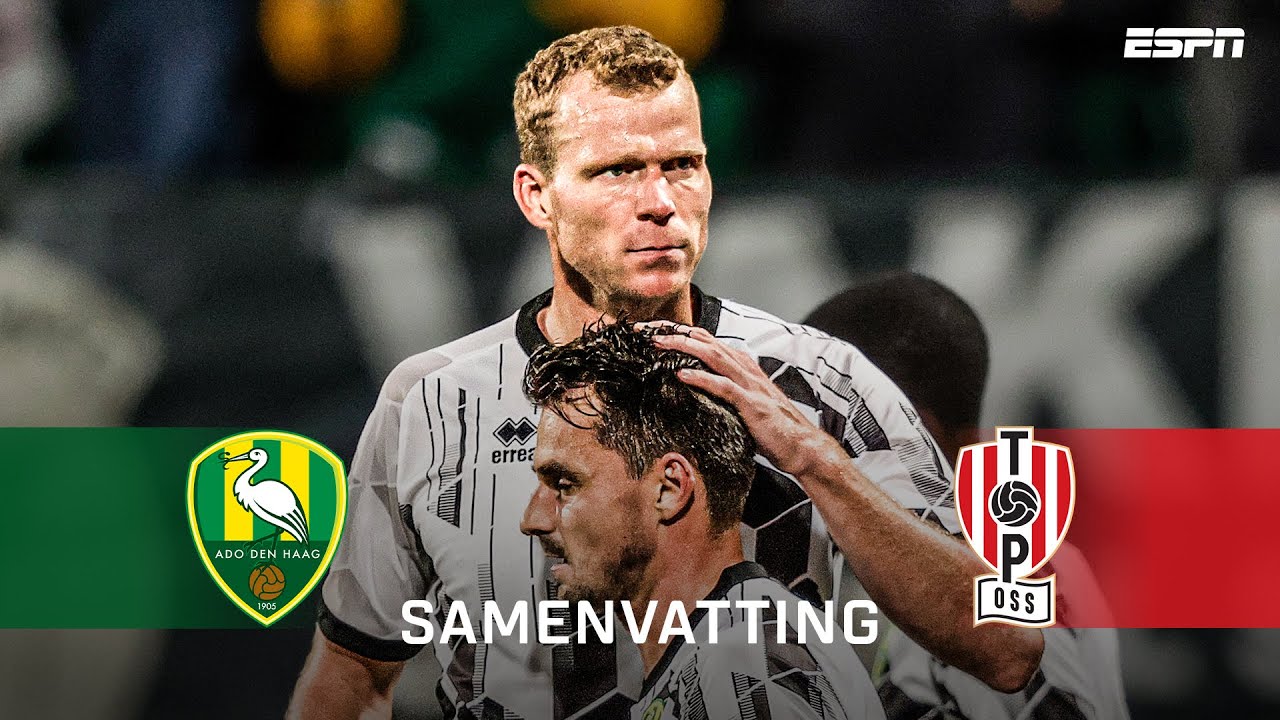 VEERMAN on fire, RODE KAART en BLUNDER van keeper 💥 | Samenvatting ADO Den Haag - TOP Oss
