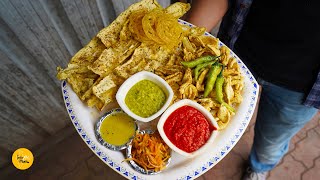 Ultimate Gujarati Breakfast Thali (Specially Kasoori Methi Fafda) Rs 35/- Only l Surat Street Food