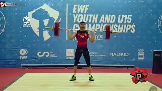 Çankırılı Halterci Toprak Köleoğlu Koparmada Avrupa Şampiyonu